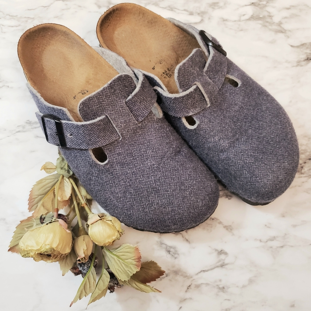 Birkenstock Clog Wool 7-7.5 Great Condition